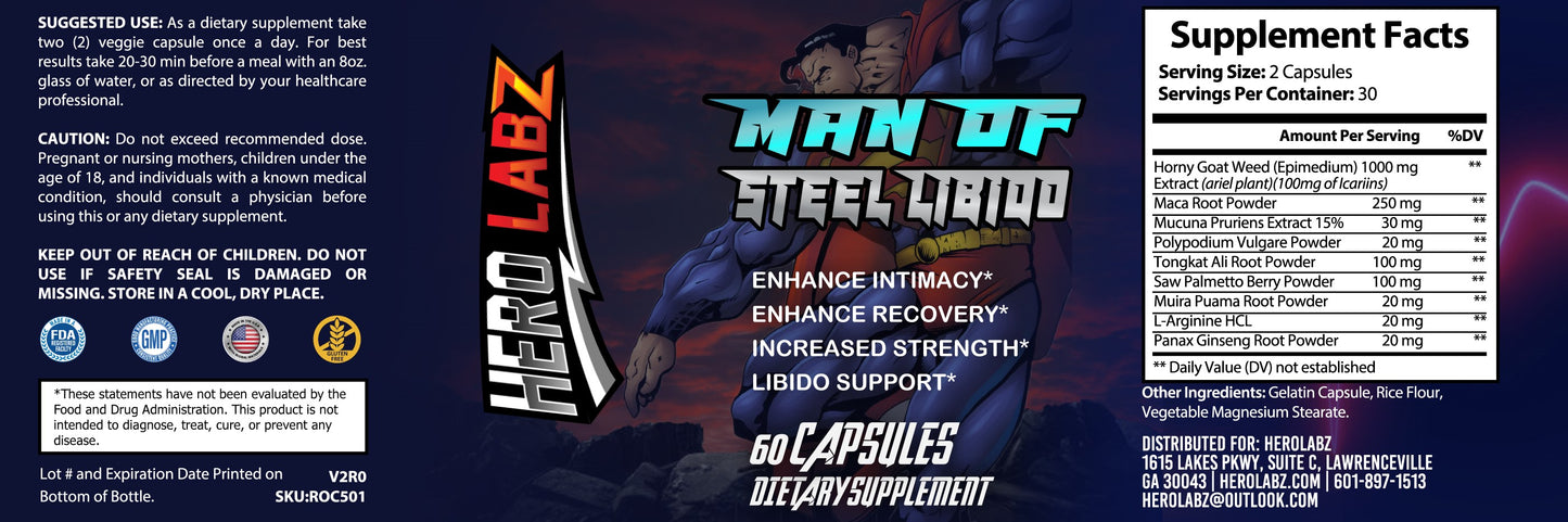 MAN OF STEEL "LIBIDO"